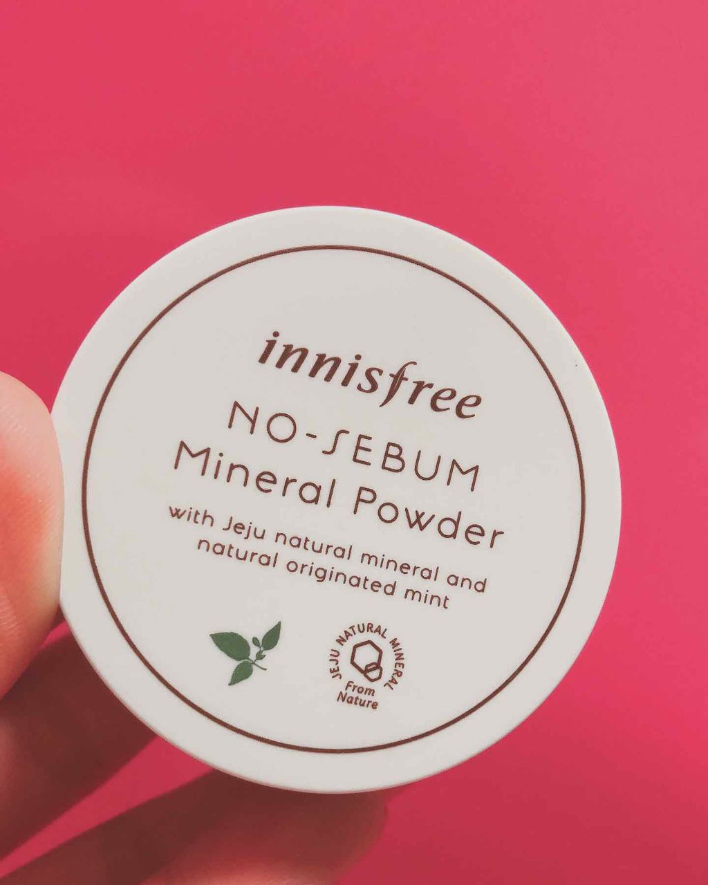 ノーセバム ミネラルパウダー/innisfree/ルースパウダーを使ったクチコミ（1枚目）