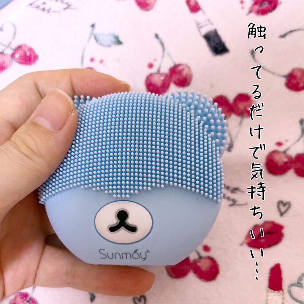 萌えクマ洗顔ブラシ/Sunmay/美顔器・マッサージを使ったクチコミ(4枚目)