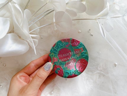 スチームクリーム ハッカ&アロエ ピンクグレープフルーツ/STEAMCREAM/フェイスクリームを使ったクチコミ(7枚目)