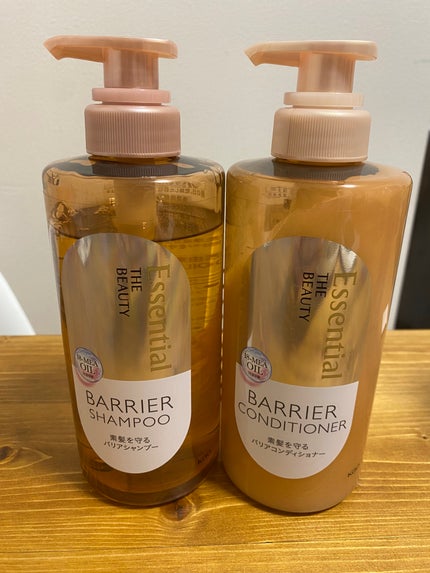 ザビューティ 髪のキメ美容素髪を守る バリアシャンプー/コンディショナー/エッセンシャル/シャンプー・コンディショナーを使ったクチコミ(1枚目)