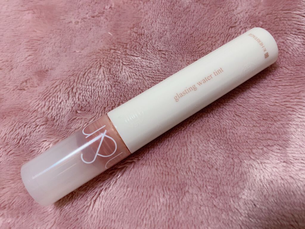 グラスティングウォーターティント 韓服エディション/rom&nd/リップティントを使ったクチコミ(2枚目)