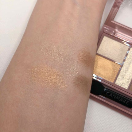 パーフェクトスタイリストアイズ/キャンメイク/アイシャドウパレットを使ったクチコミ(4枚目)