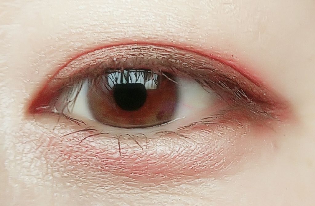描くふたえアイライナー/CEZANNE/リキッドアイライナーを使ったクチコミ（3枚目）