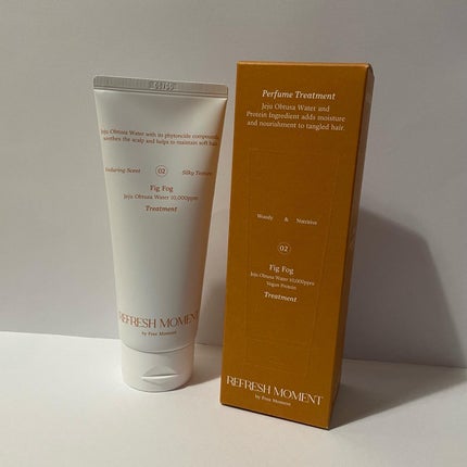 リフレッシュモーメントパフュームシャンプー/トリートメント Fig Fog/Free Moment /市販シャンプーを使ったクチコミ(2枚目)