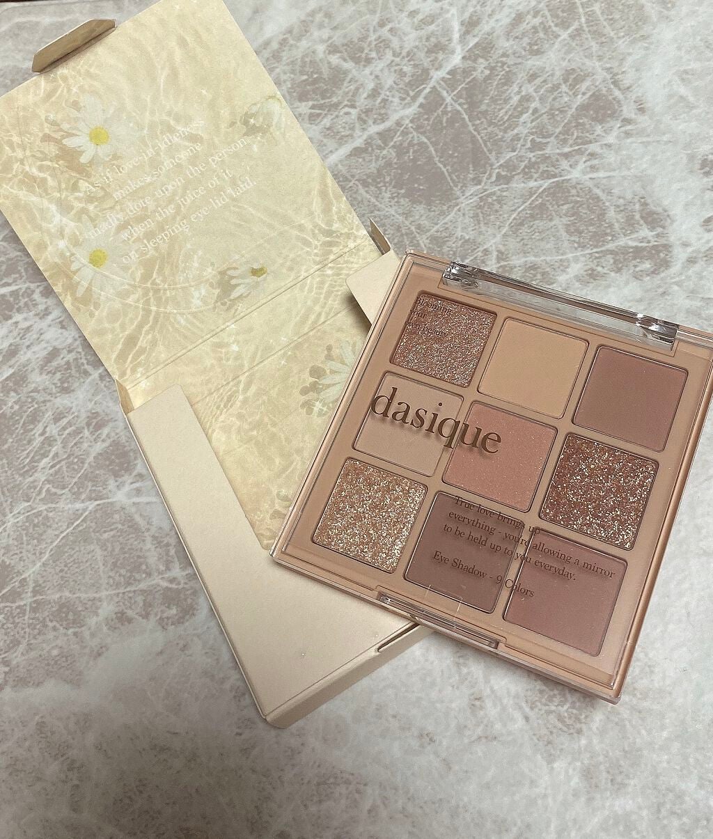 シャドウパレット/dasique/アイシャドウパレットを使ったクチコミ(1枚目)