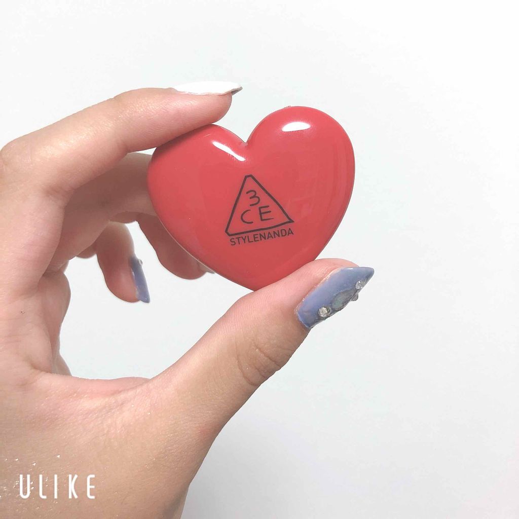 3CE HEART POT LIP/3CE/口紅を使ったクチコミ（1枚目）