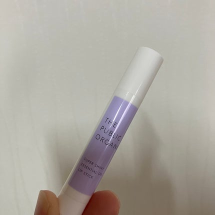 スーパーシャイニー リップスティック/THE PUBLIC ORGANIC/リップクリームを使ったクチコミ(3枚目)