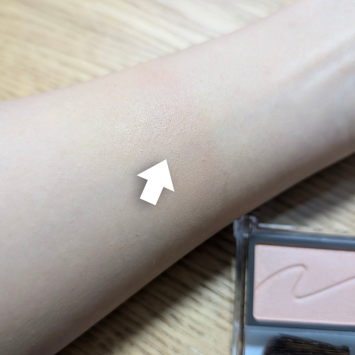 チークブラッシュ/CEZANNE/パウダーチークを使ったクチコミ(3枚目)