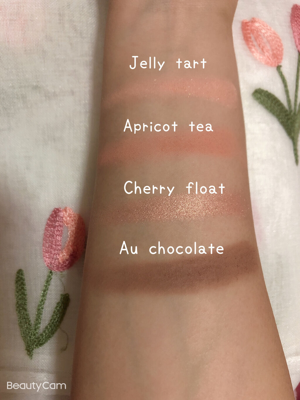 Peach Blush Toast cafe eye palette/NOTONE/アイシャドウパレットを使ったクチコミ（2枚目）