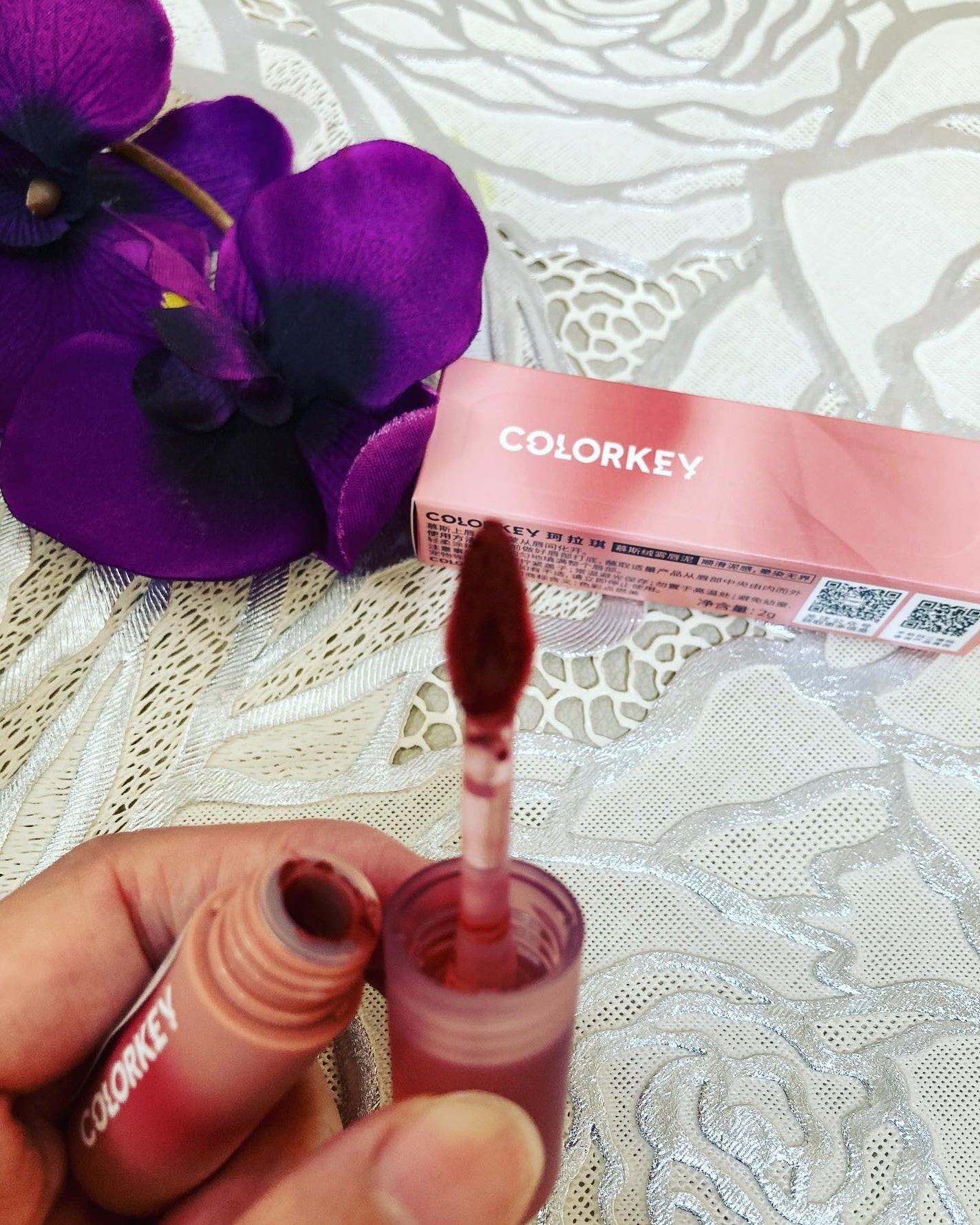 CKムースMリップ(通称:CKムース泥リップ)/COLORKEY/口紅を使ったクチコミ(2枚目)