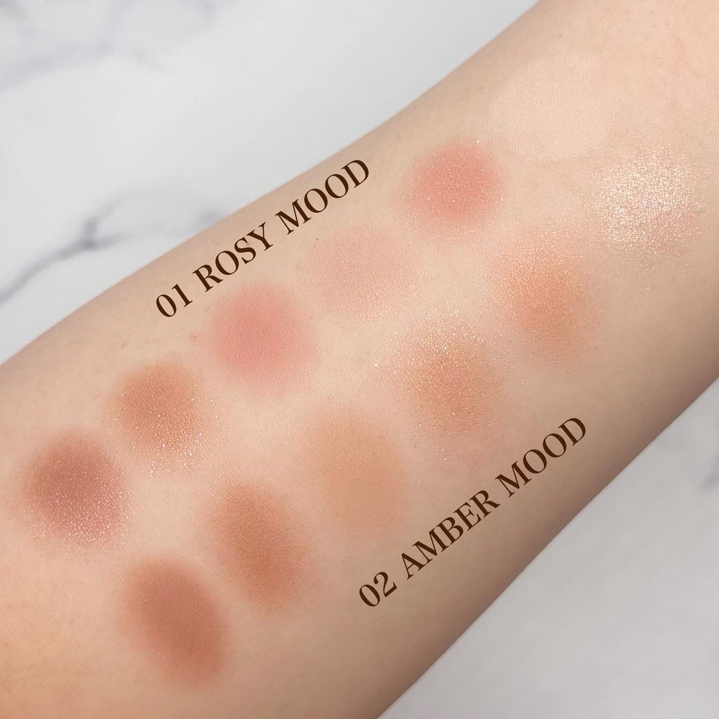 ザ スキン アイシャドウ パレット/perse/アイシャドウパレットを使ったクチコミ(4枚目)