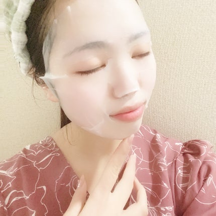 リズム べース デイリーケアマスク(ブラック)/RISM/シートマスク・パックを使ったクチコミ(9枚目)