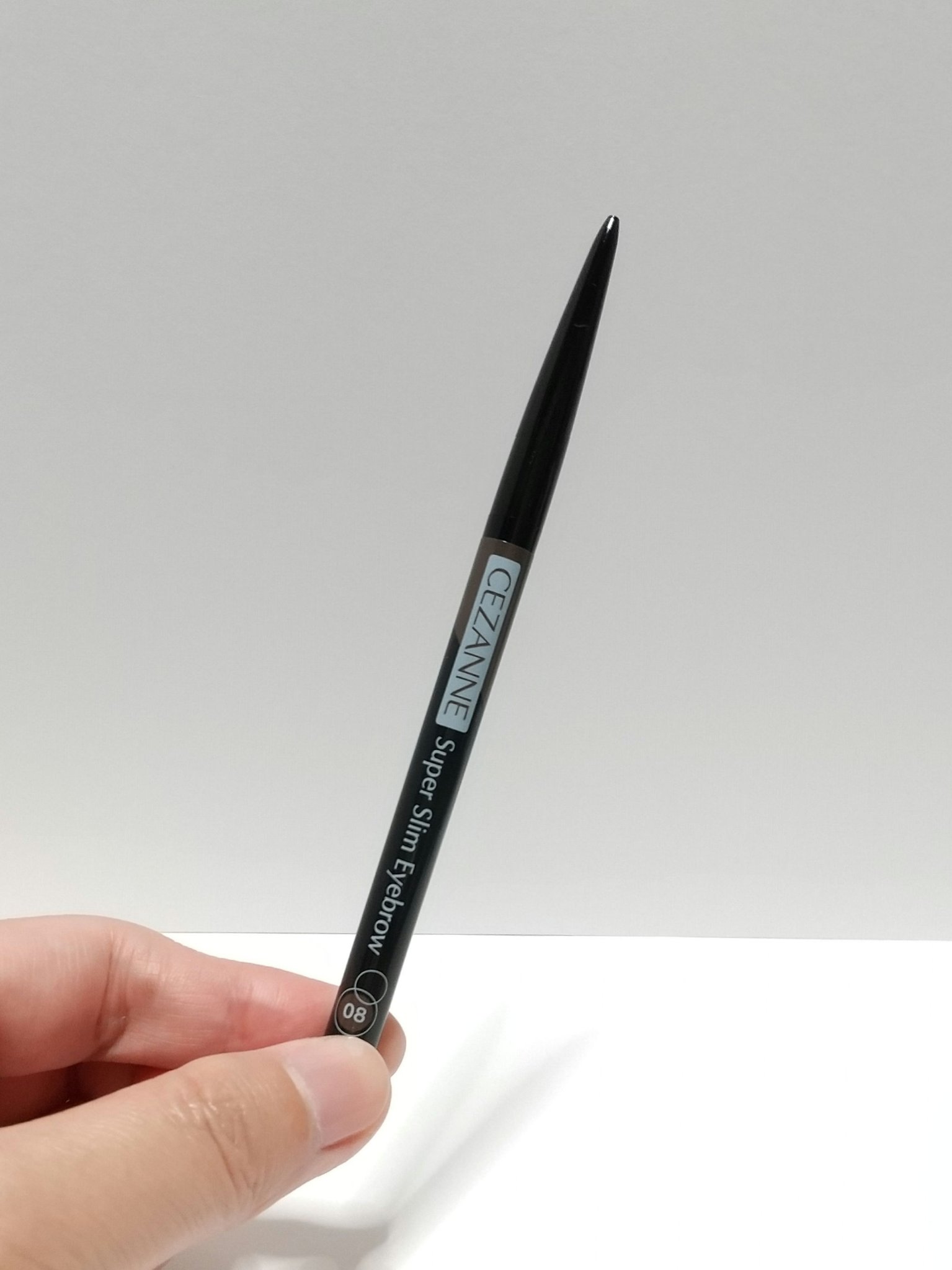 超細芯アイブロウ 08 ビターグレージュ/CEZANNE/アイブロウペンシルを使ったクチコミ（2枚目）