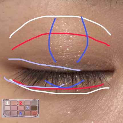 フィー モアムードアイパレット/fwee/アイシャドウパレットを使ったクチコミ(7枚目)