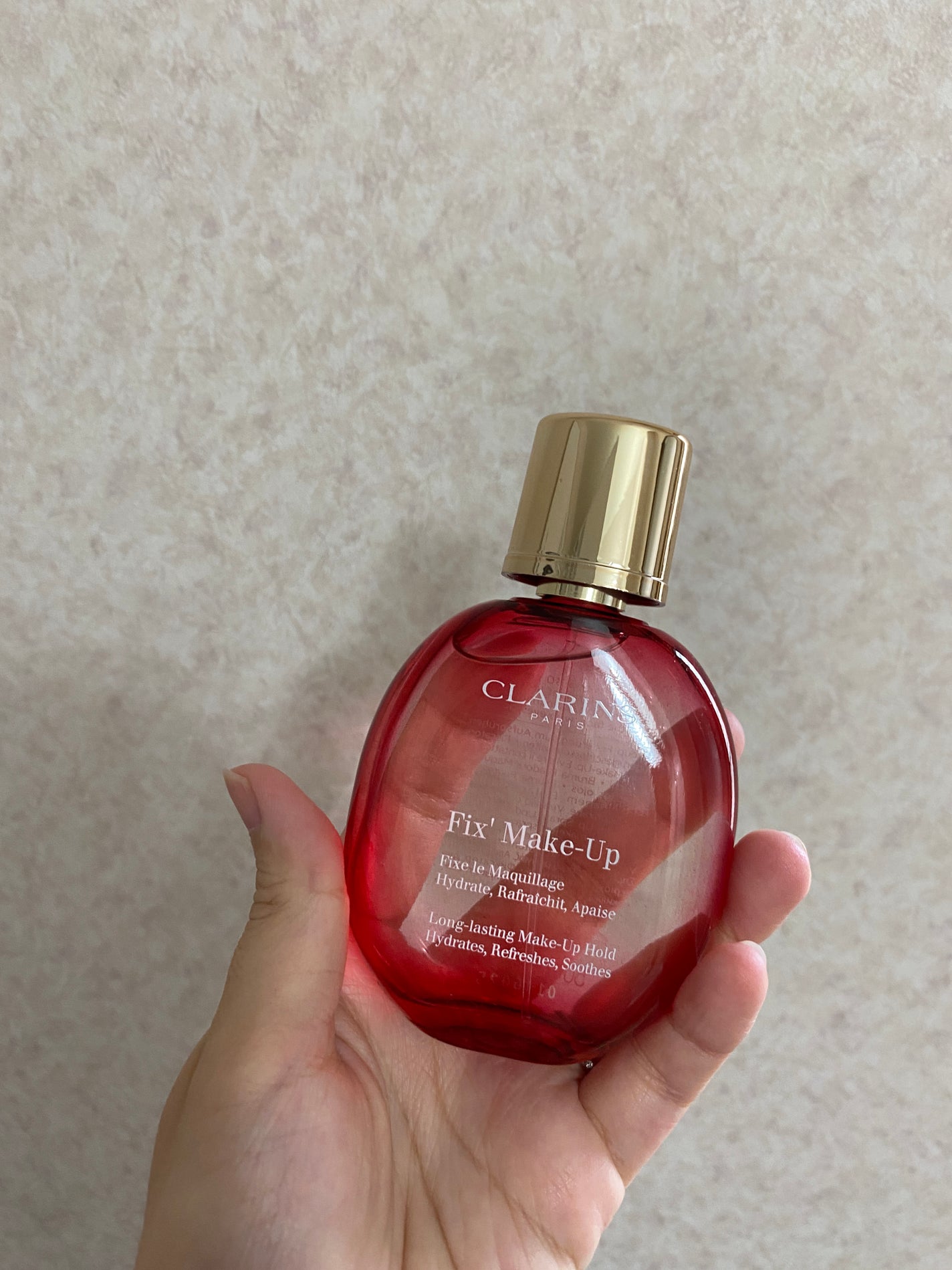 フィックス メイクアップ/CLARINS/ミスト状化粧水を使ったクチコミ(1枚目)