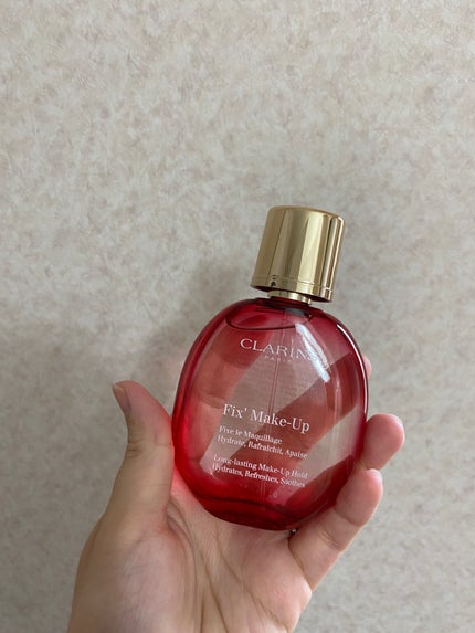 フィックス メイクアップ/CLARINS/ミスト状化粧水を使ったクチコミ(1枚目)