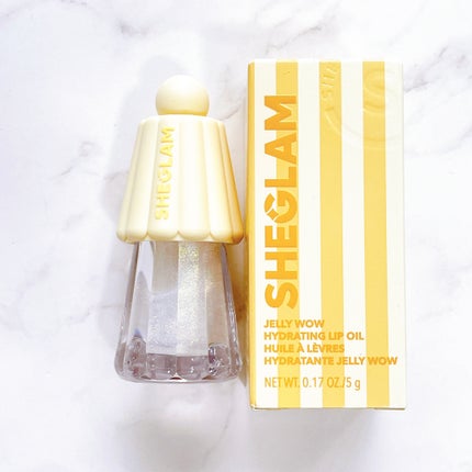 Jelly Wow Hydrating Lip Oil/SHEGLAM/リップグロスを使ったクチコミ(7枚目)