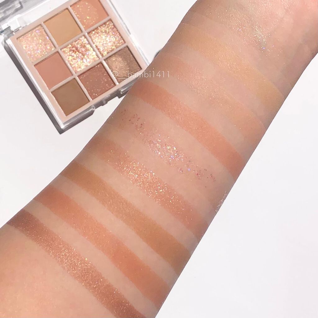 KEYBO FALL IN LOVE SHADOW PALETTE/keybo/アイシャドウパレットを使ったクチコミ(4枚目)