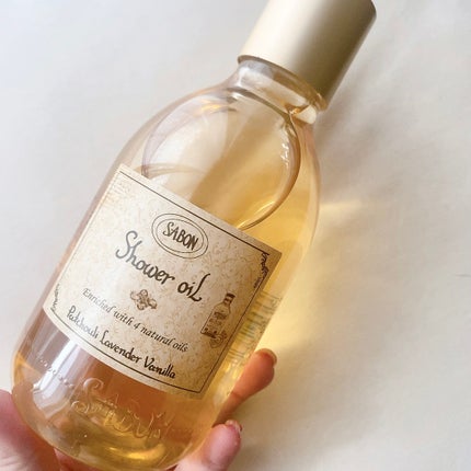 シャワーオイル パチュリ・ラベンダー・バニラ/SABON/ボディソープを使ったクチコミ(1枚目)