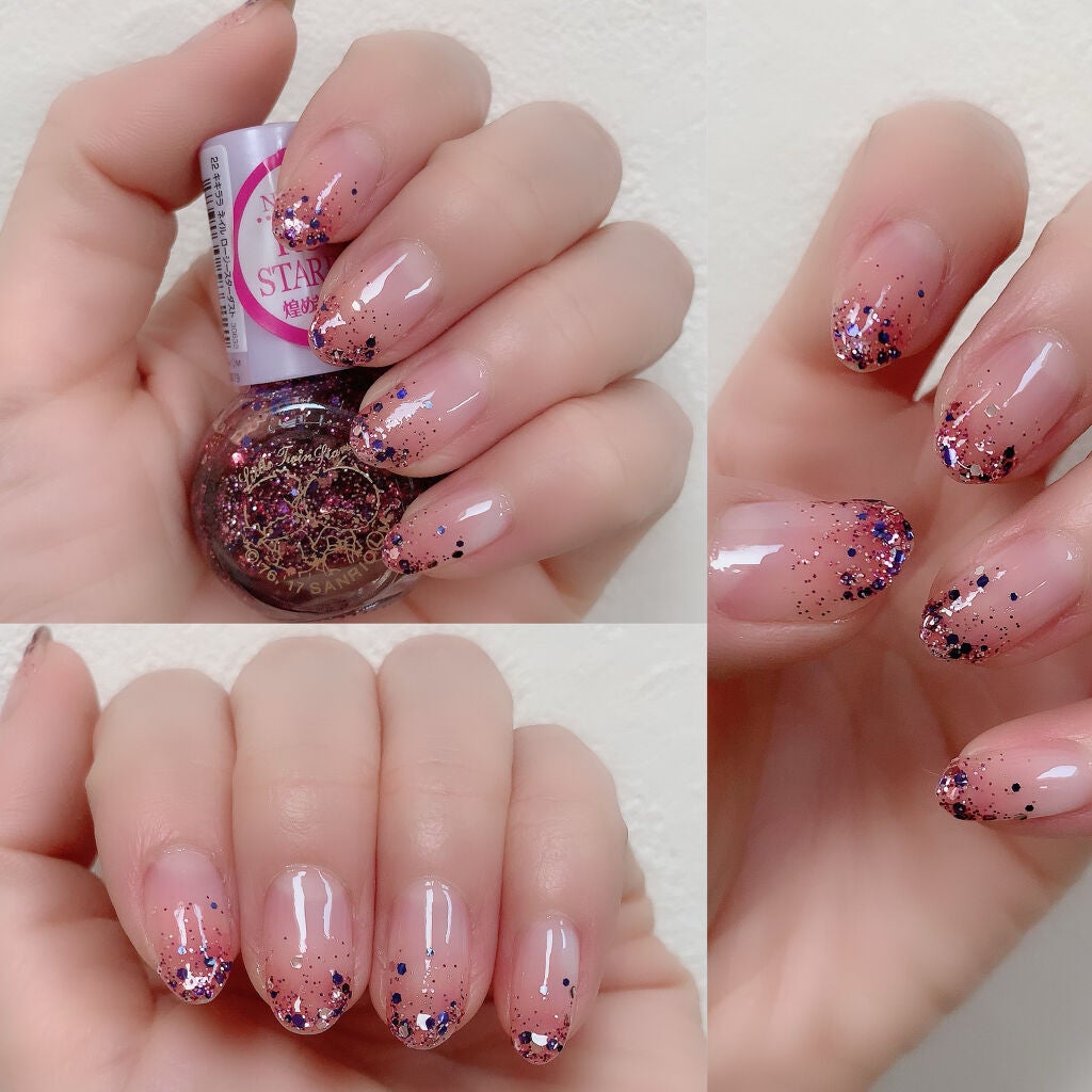 サンリオネイル/DAISO/マニキュアを使ったクチコミ(3枚目)