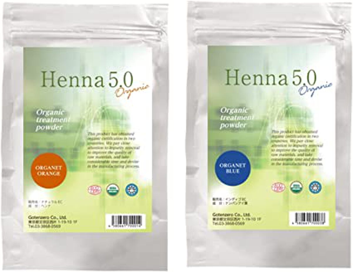 Henna5.0 国際オーガニック認証ヘナ「ヘナ5.0」
