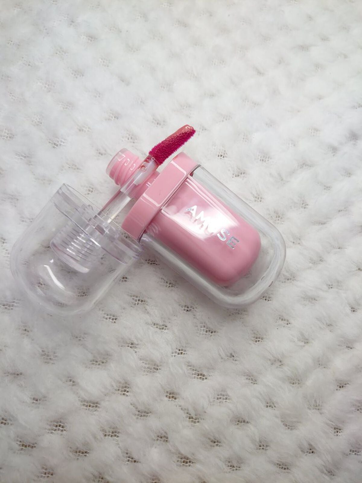 ジェルフィットティント/AMUSE/リップティントを使ったクチコミ(4枚目)