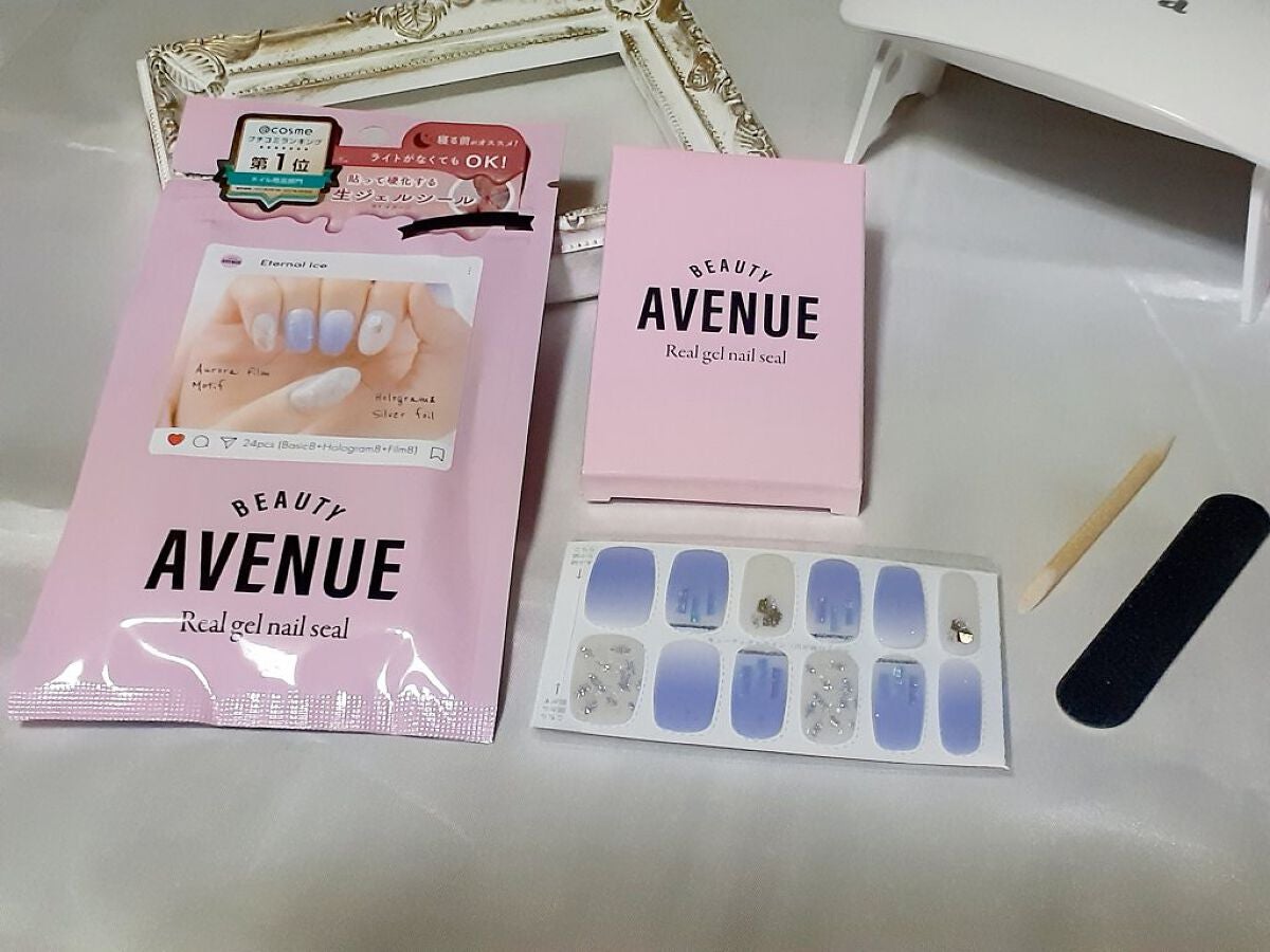 リアルジェルネイルシール/BEAUTY AVENUE/ネイルシールを使ったクチコミ(1枚目)