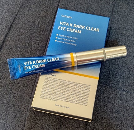 VITA K DARK CLEAR EYE CREAM/Celladix/アイケア・アイクリームを使ったクチコミ(1枚目)