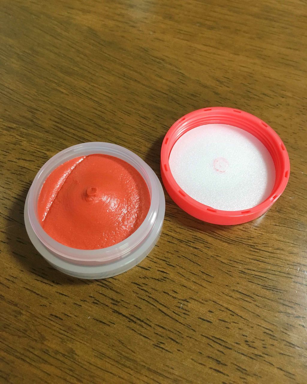 スフレチーク Souffle/DAISO/ジェル・クリームチークを使ったクチコミ(3枚目)