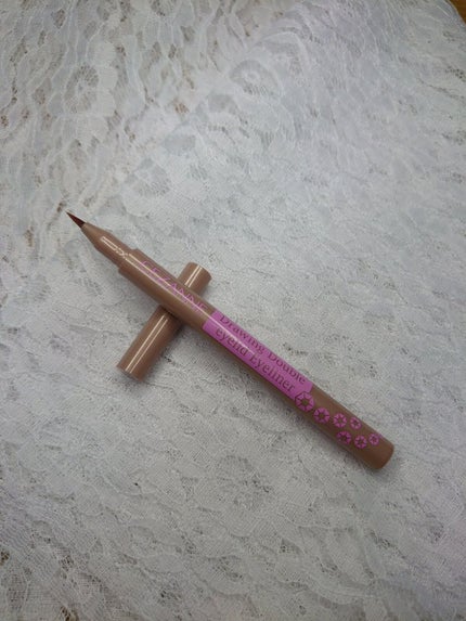 描くふたえアイライナー/CEZANNE/リキッドアイライナーを使ったクチコミ(1枚目)