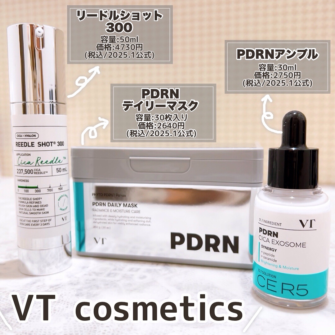 PDRN+ デイリーマスク/VT/シートマスク・パックを使ったクチコミ（2枚目）