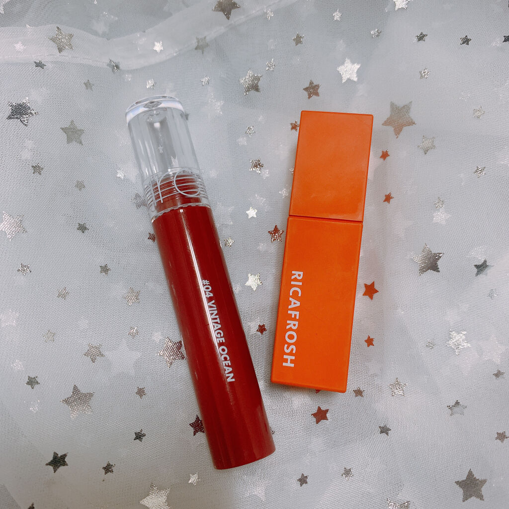 グラスティングウォーターティント/rom&nd/リップティントを使ったクチコミ（1枚目）