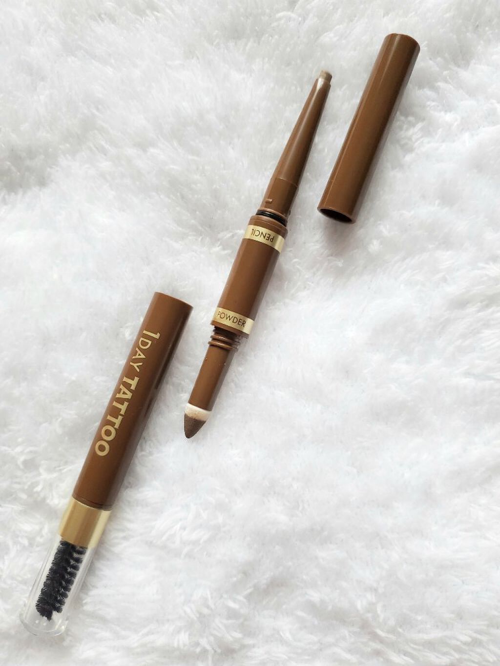 ラスティングスリーウェイアイブロウ ペンシルWpa 02 ナチュラルブラウン/K-パレット/アイブロウペンシルを使ったクチコミ（2枚目）