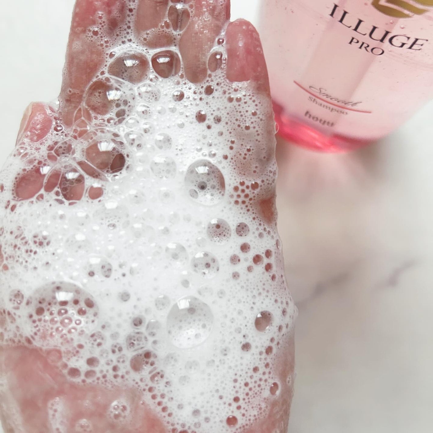 スムース シャンプー/トリートメント/ILLUGE PRO/市販シャンプーを使ったクチコミ(3枚目)