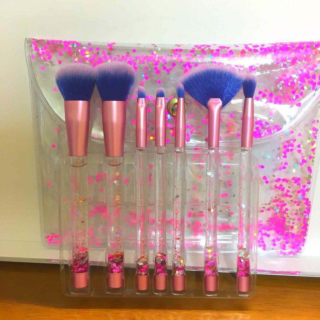 AQUARIUM ブラシセット/Lime Crime(海外)/その他化粧小物を使ったクチコミ（2枚目）