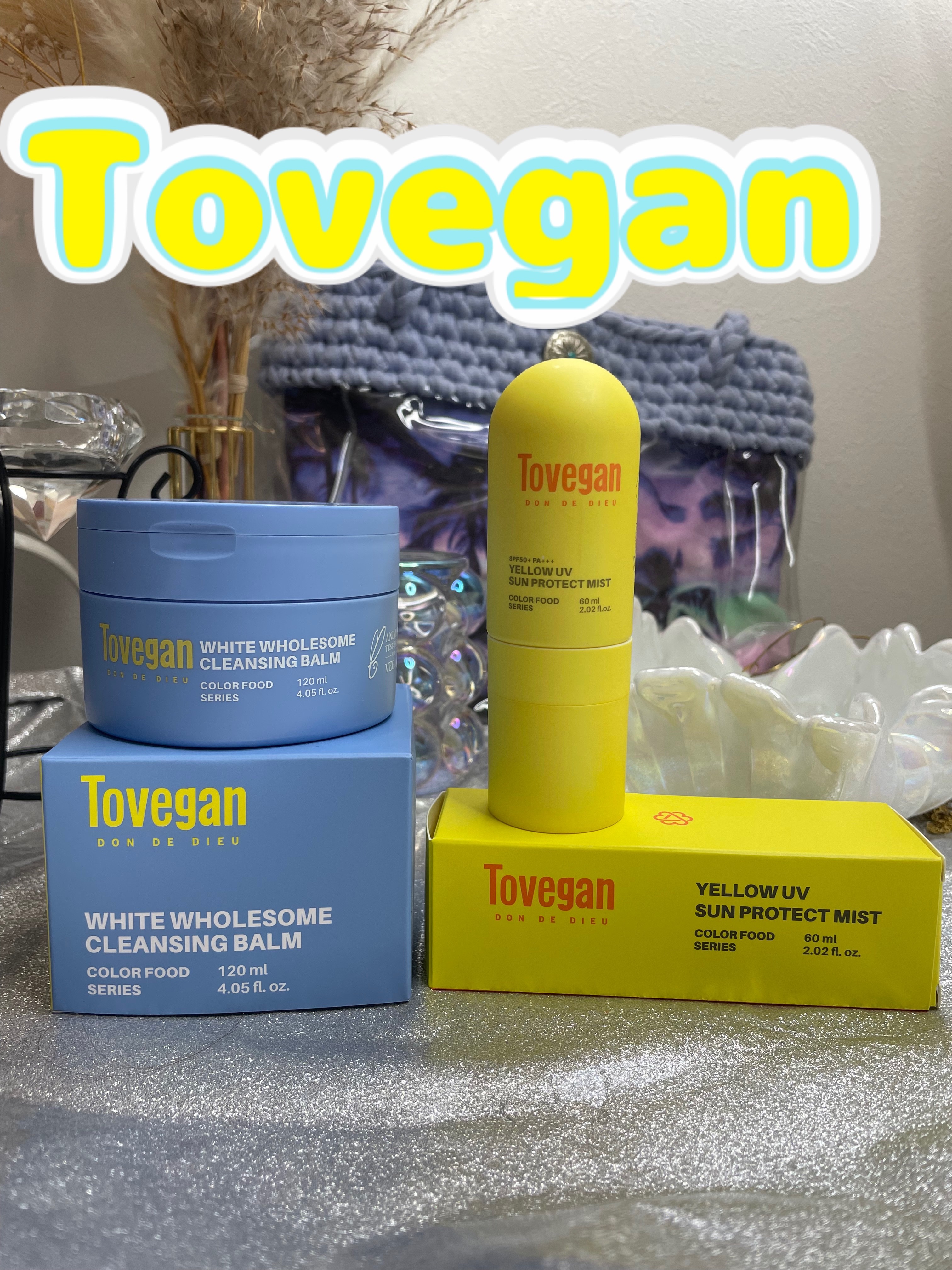 カラーフードシリーズホワイトホールサムクレンジングバーム/Tovegan/クレンジングバームを使ったクチコミ（1枚目）