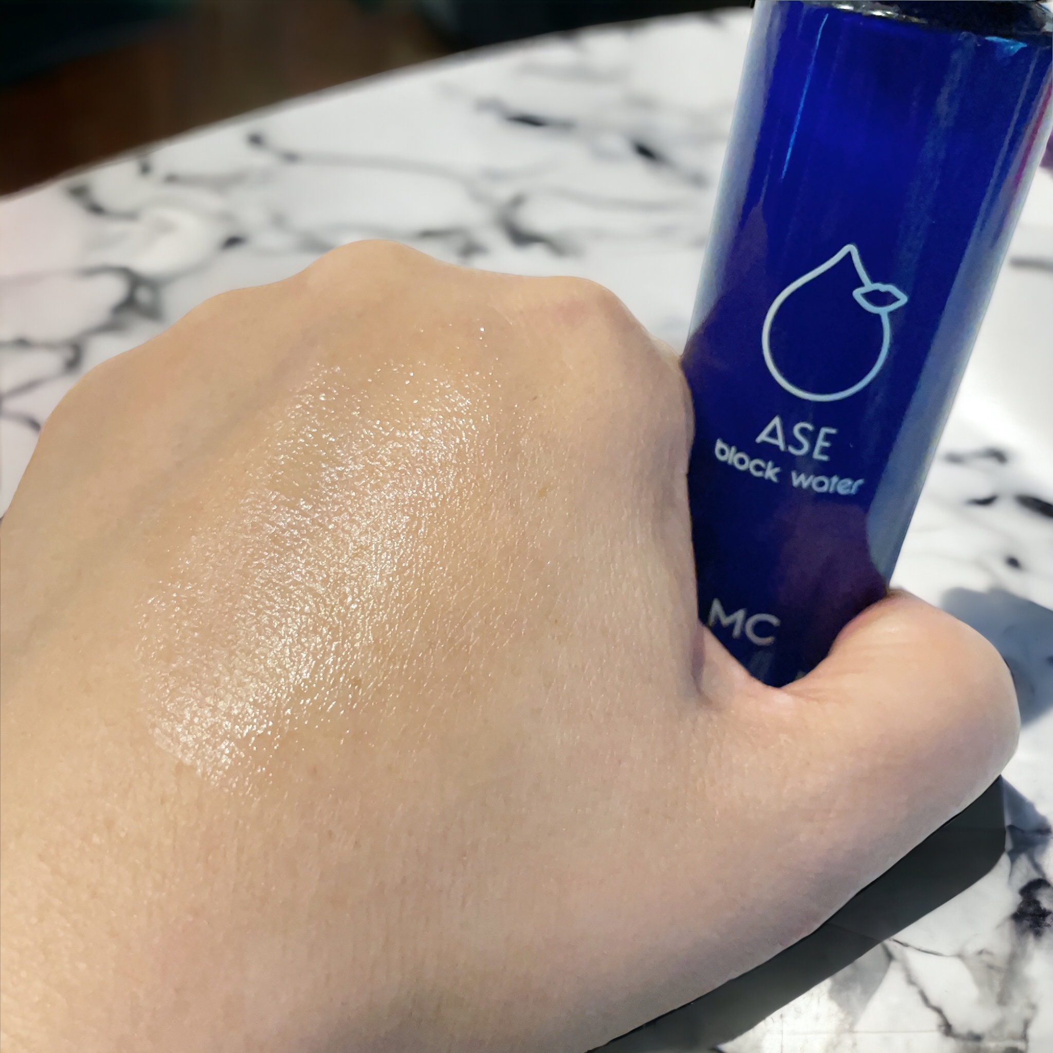 ASE BLOCK WATER/MAKE COVER/ミスト状化粧水を使ったクチコミ（2枚目）