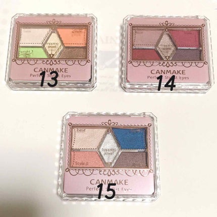 【旧品】パーフェクトスタイリストアイズ/キャンメイク/アイシャドウパレットを使ったクチコミ(1枚目)