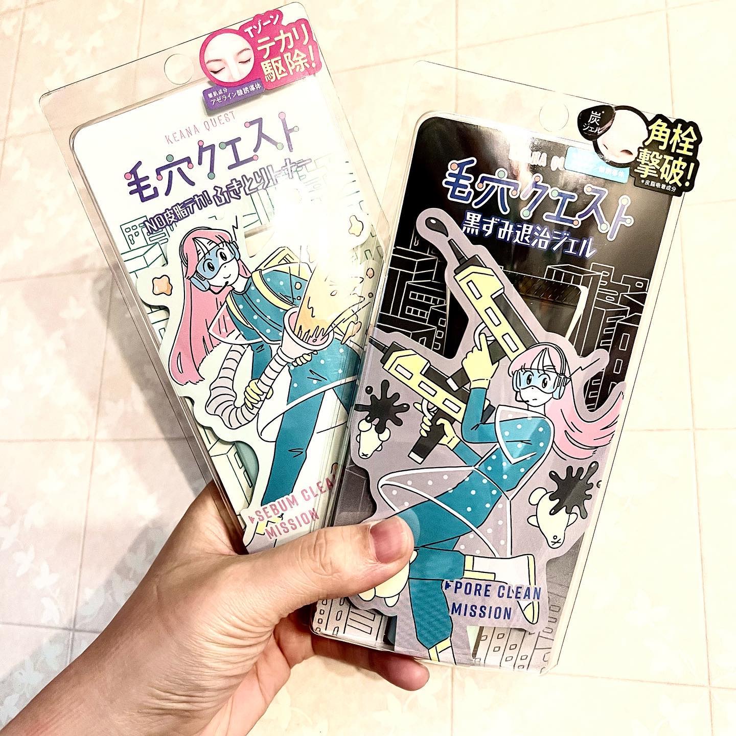 毛穴クエスト　ポアクリアショットジェル AZ /エリザベス/その他洗顔料を使ったクチコミ（2枚目）