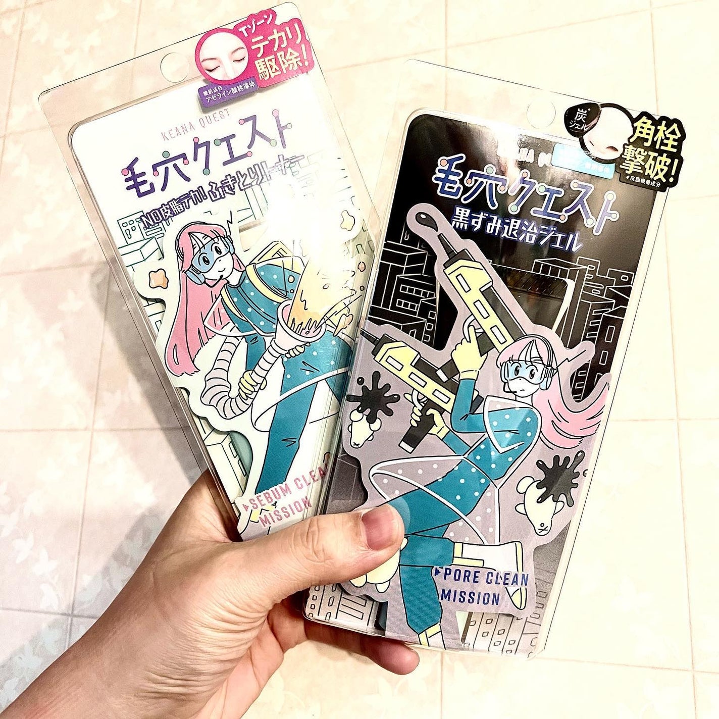 毛穴クエスト ポアクリアショットジェル AZ /エリザベス/その他洗顔料を使ったクチコミ(2枚目)