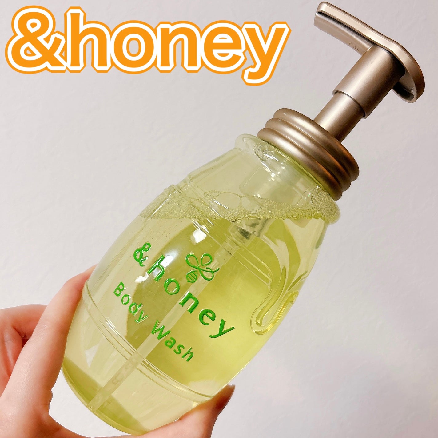 ピュアモイスト 泡ボディウォッシュ/&honey/ボディソープを使ったクチコミ(1枚目)