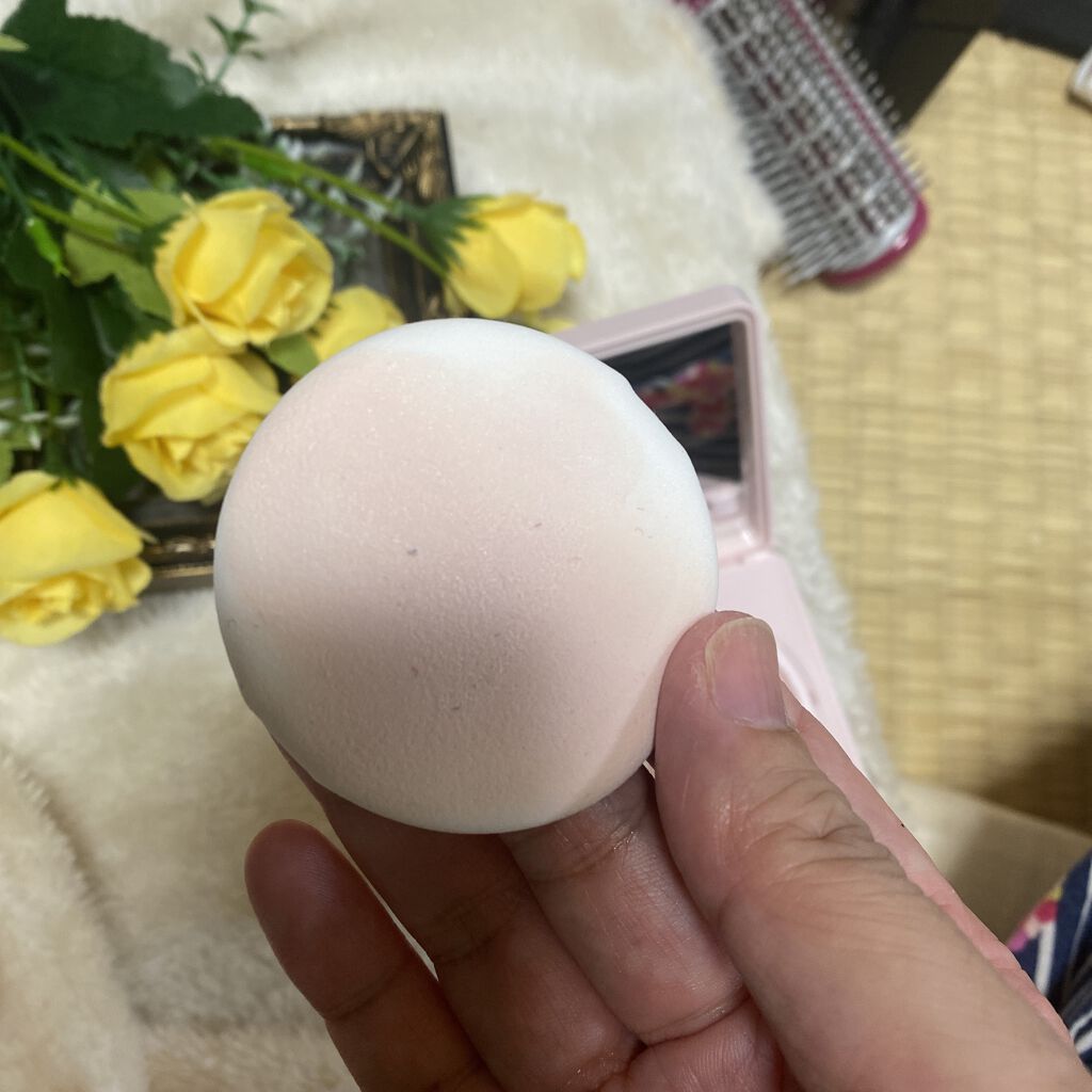 ランタンポレル ブロッサム クリーム コンパクト/GIVENCHY/化粧下地を使ったクチコミ（3枚目）