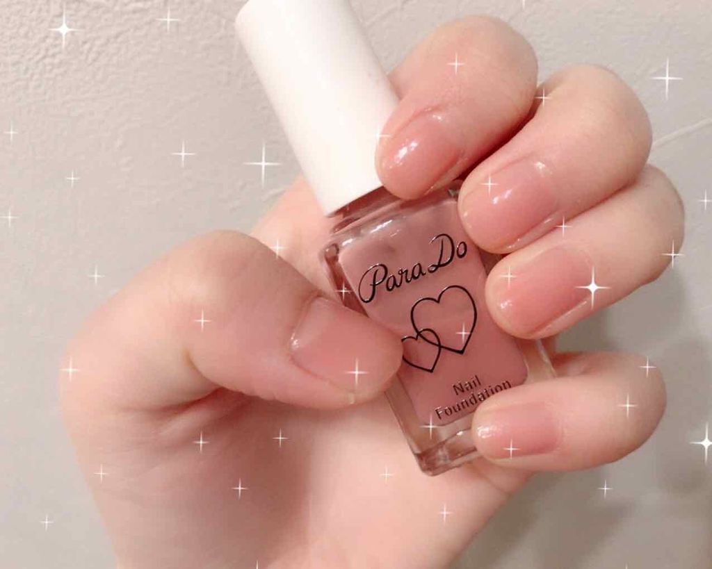 ネイルファンデーション/パラドゥ/マニキュアを使ったクチコミ（1枚目）