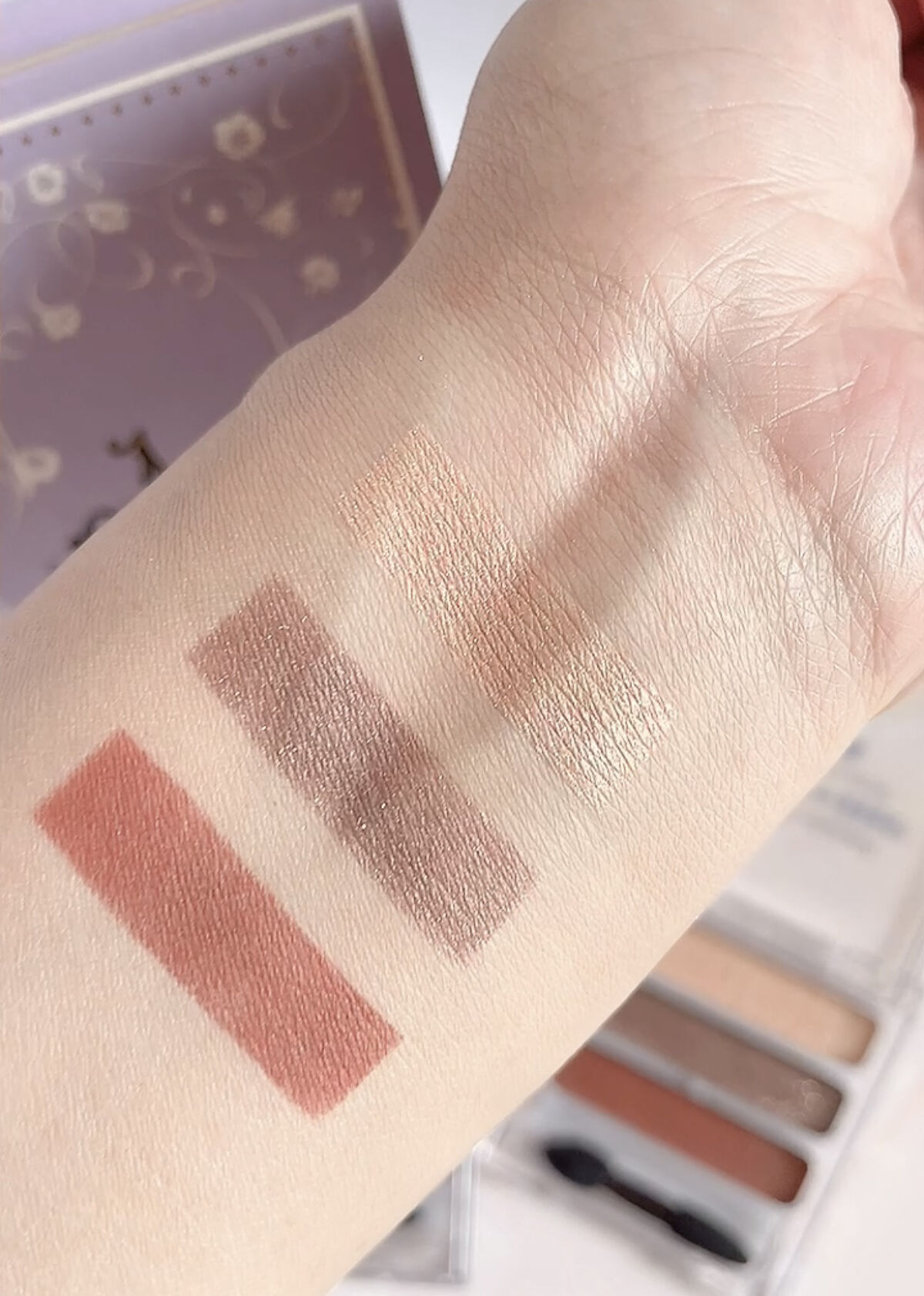 MM3色アイシャドウ/meyme/アイシャドウパレットを使ったクチコミ（2枚目）