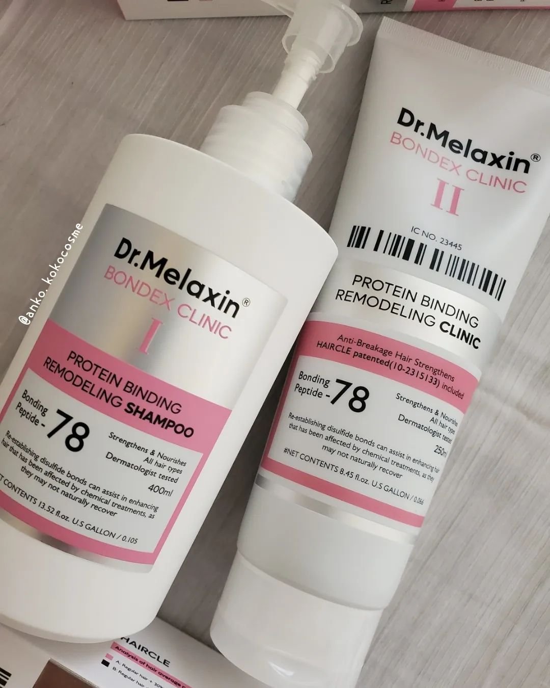 プロテインボンディングリモデリング シャンプー / クリニック/Dr.Melaxin/シャンプー・コンディショナーを使ったクチコミ（1枚目）