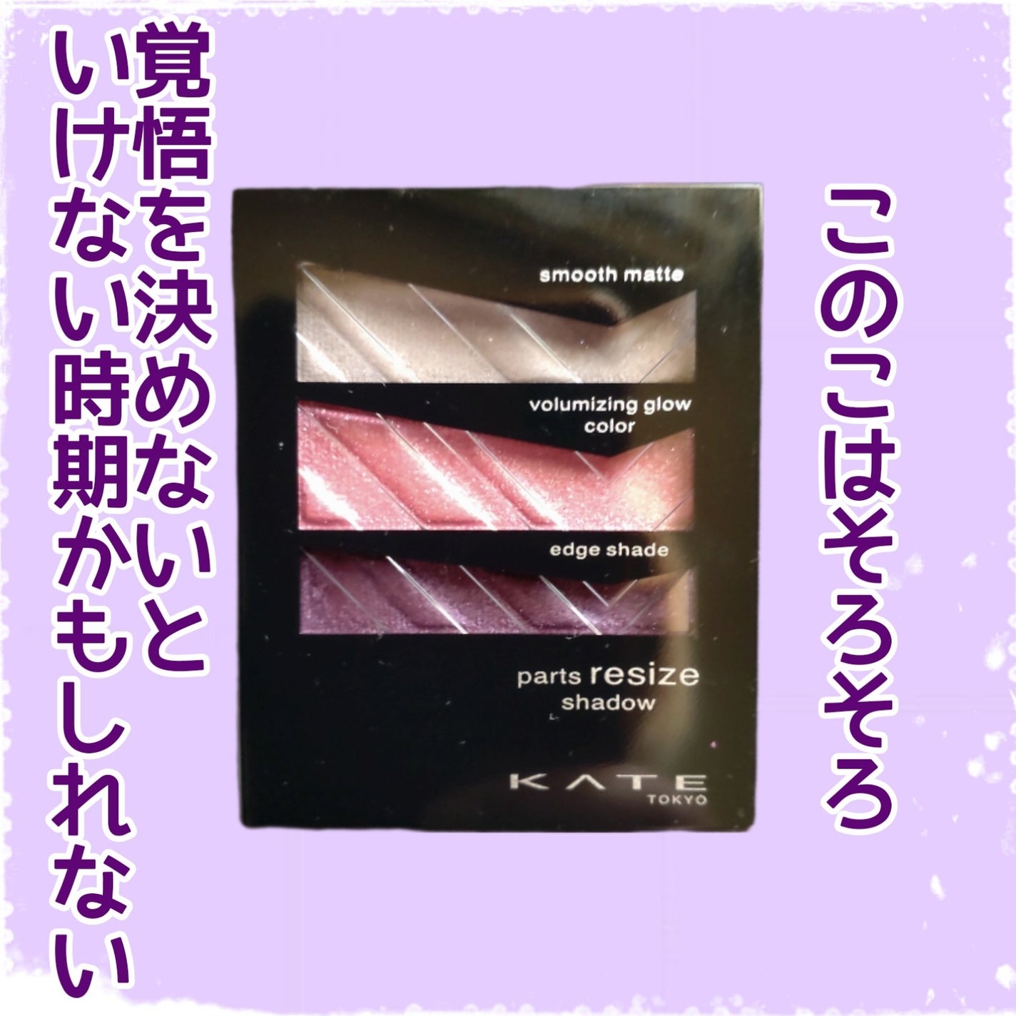 パーツリサイズシャドウ/KATE/アイシャドウパレットを使ったクチコミ(1枚目)