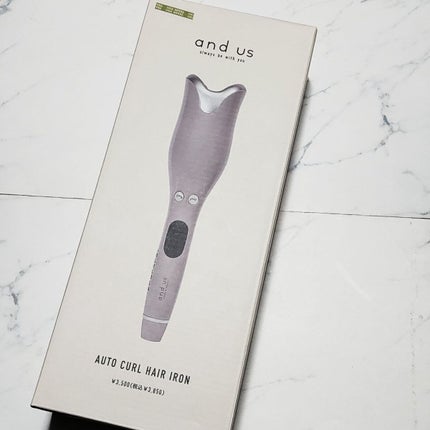 オートカールヘアアイロン/3COINS/カールアイロンを使ったクチコミ(1枚目)