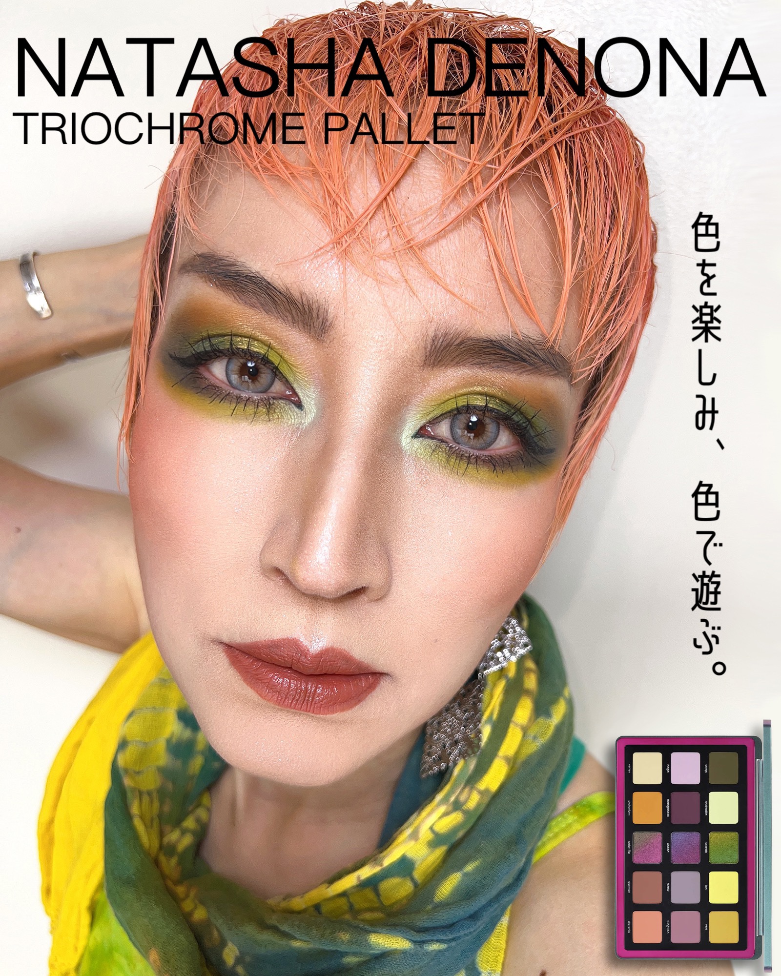  トリクロームパレット/Natasha Denona/アイシャドウパレットを使ったクチコミ（1枚目）