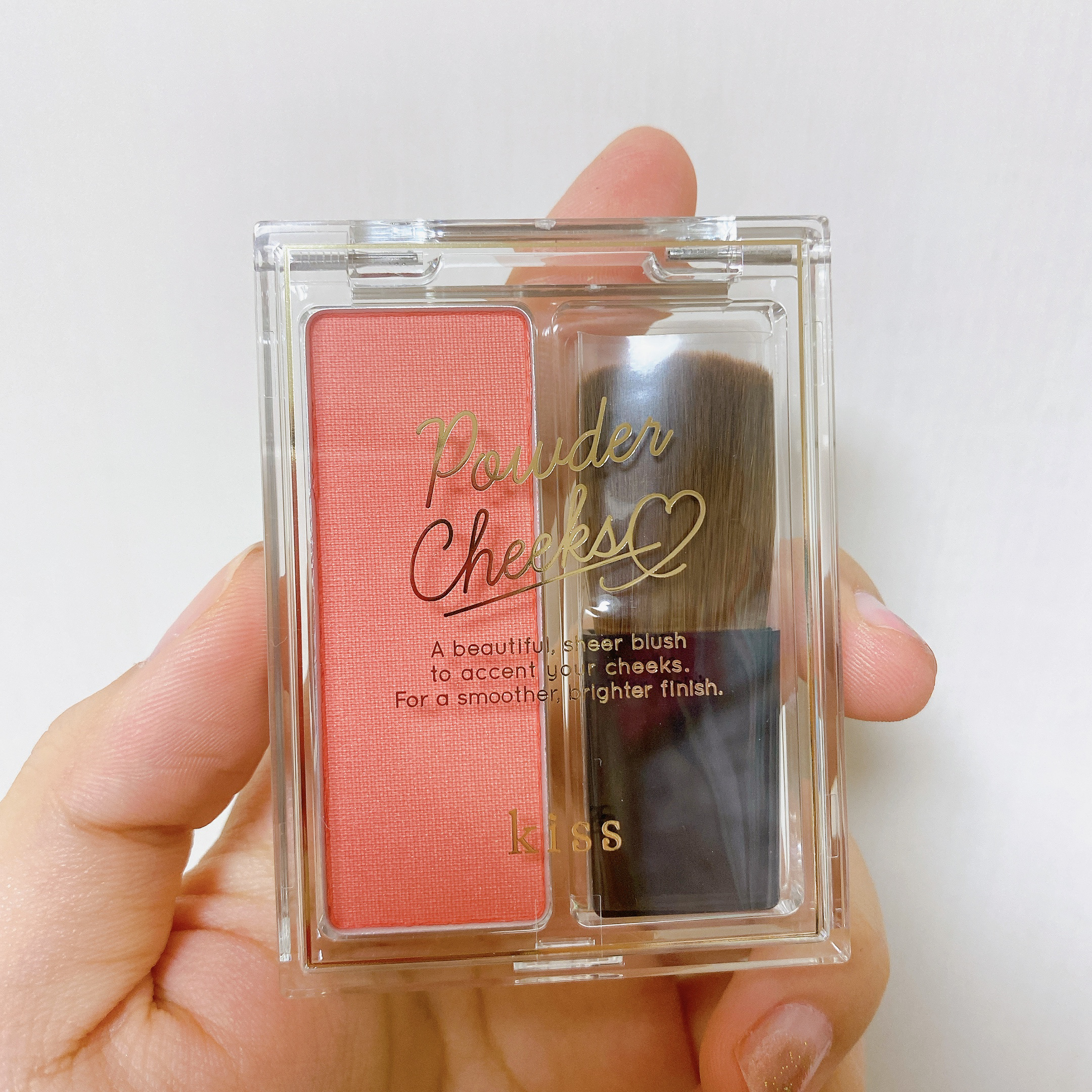 パウダーチークス 06 Melancolie/KiSS/パウダーチークを使ったクチコミ（1枚目）