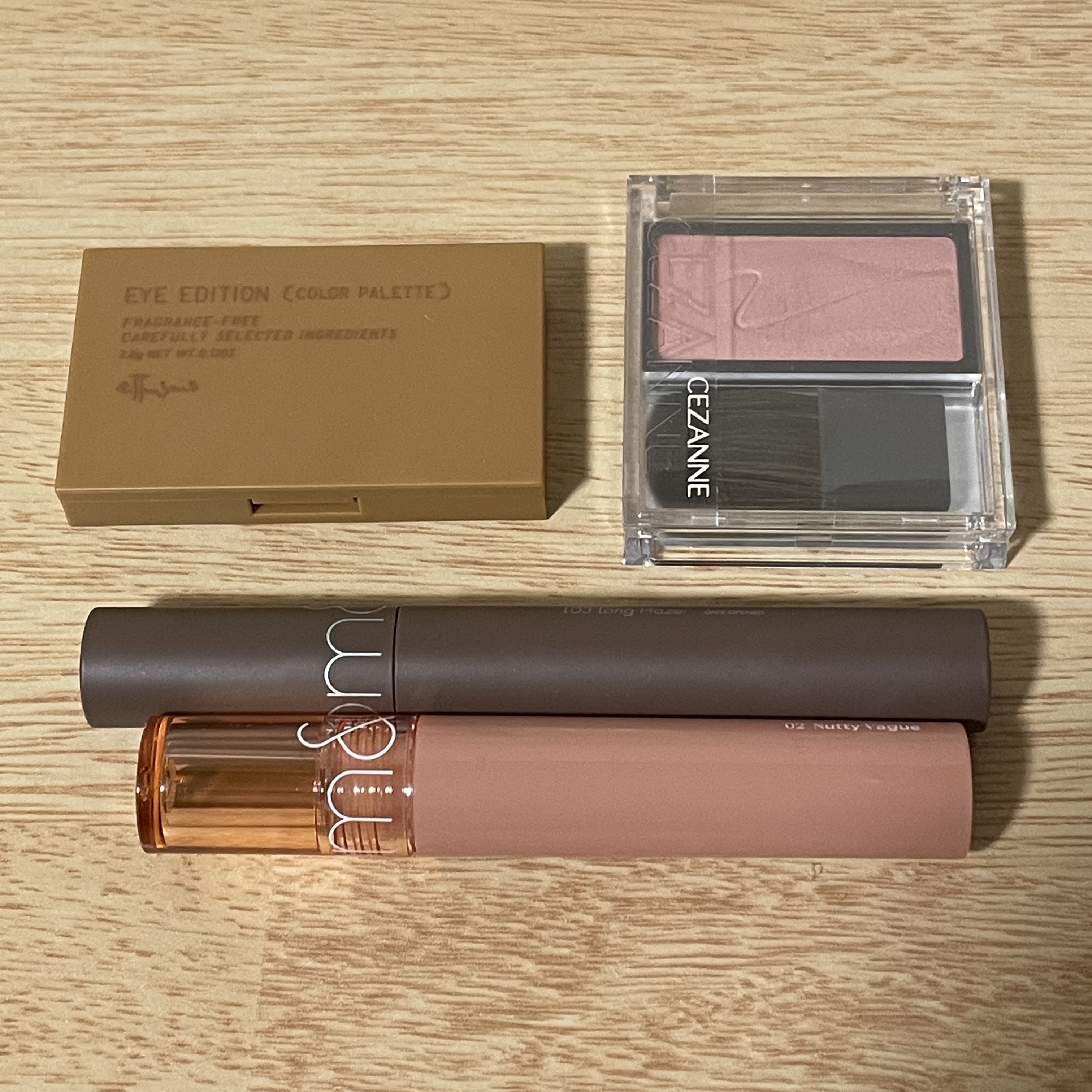 グラスティングカラーグロス/rom&nd/リップグロスを使ったクチコミ（1枚目）